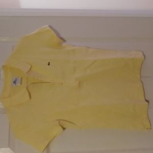 Lacoste yellow polo 40